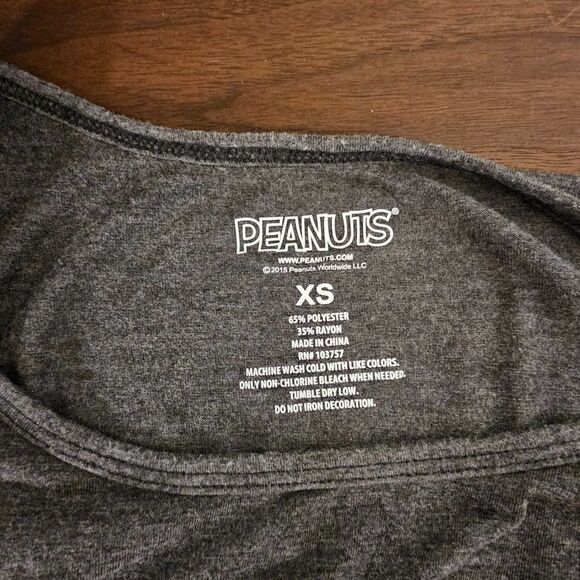 Peanuts "House Party" Tank Sz XS - Picture 5 of 5